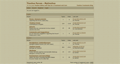 Desktop Screenshot of forum.mytinnitus.de